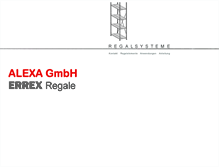 Tablet Screenshot of errex.com